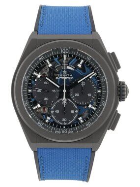 Zenith Defy El Primero Titanium Blue Dial 44mm Watch